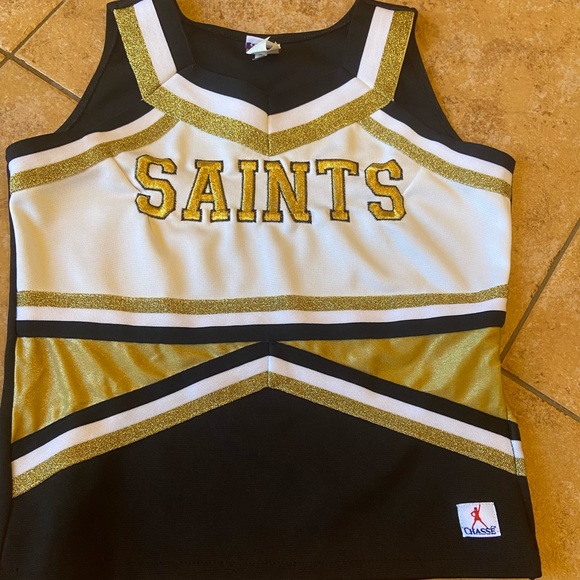 Chasse New Orleans Saints  sleeveless  top - Picture 1 of 4